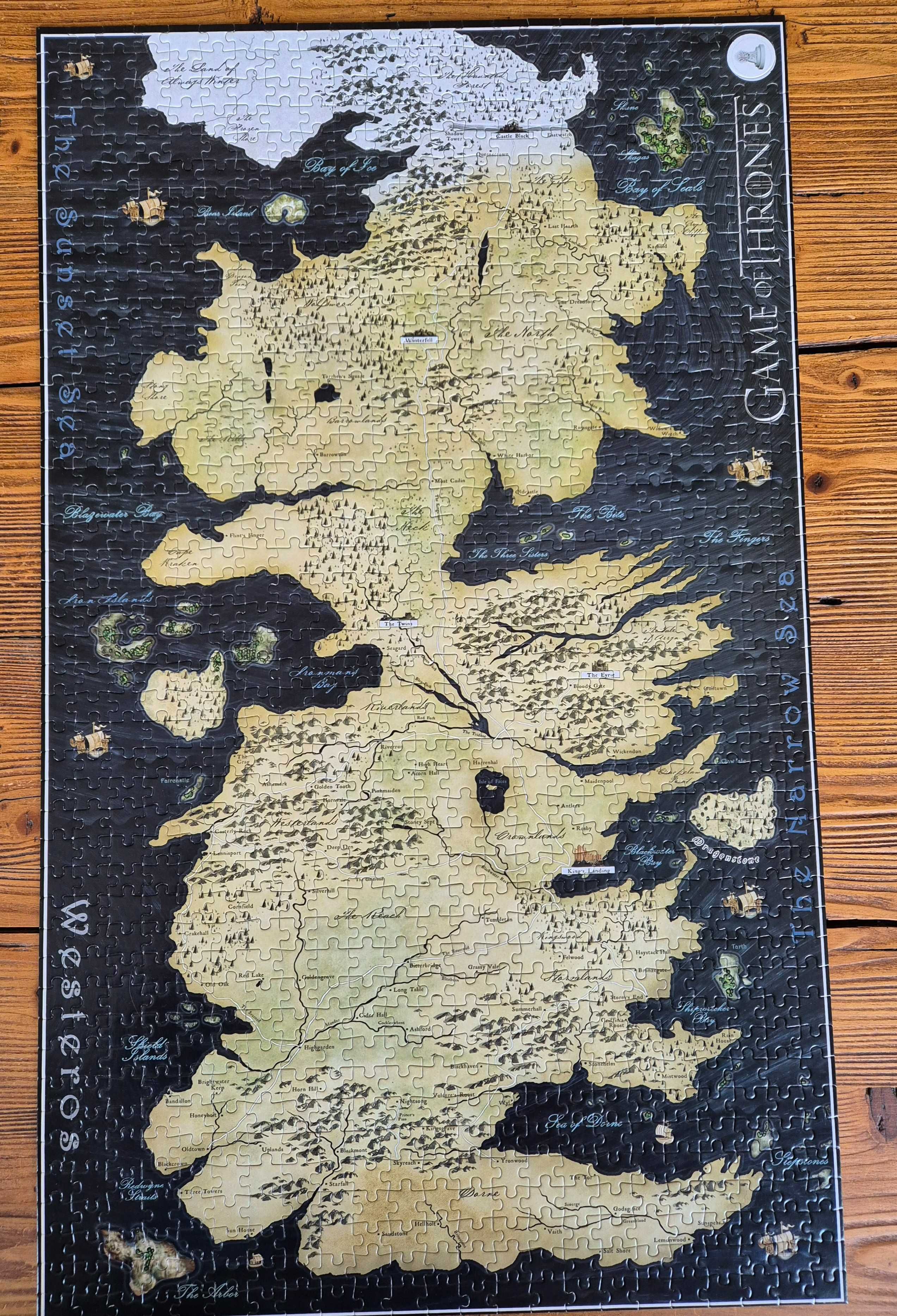 Puzzle 4D Cityscape: Game of Thrones, Gra o Tron KOMPLETNE