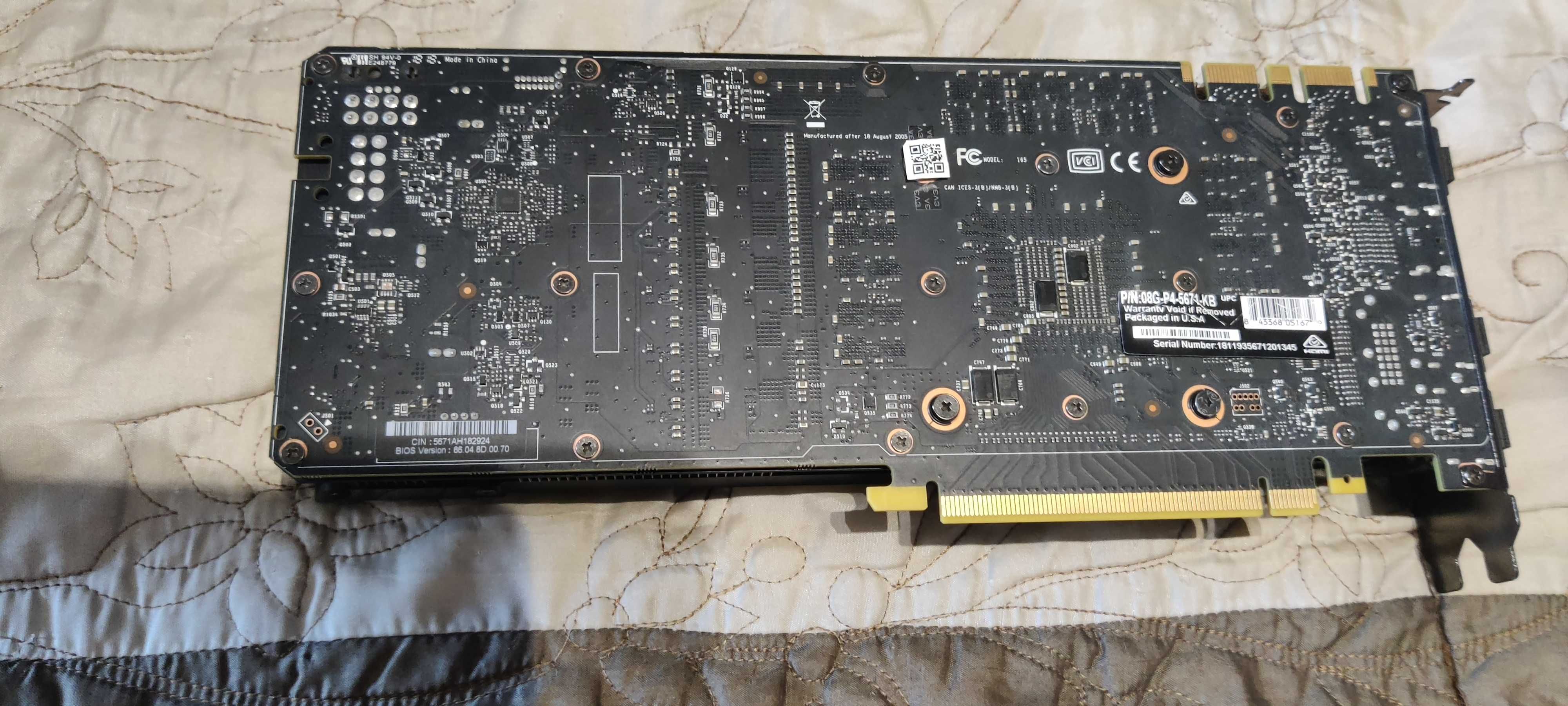 Відеокарта Geforce GTX 1070TI