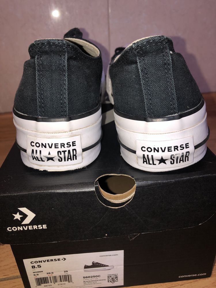 кеди CONVERSE на платформі,оригінал