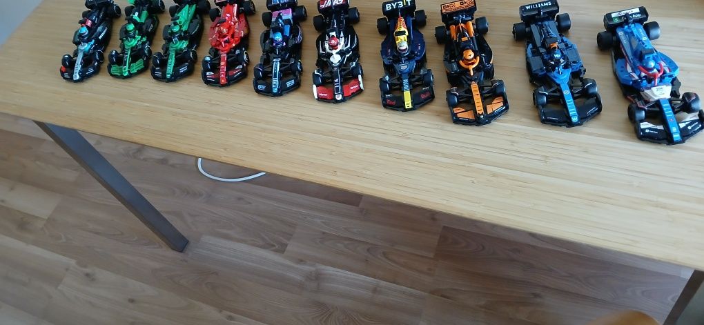 Colecao lego fórmula 1