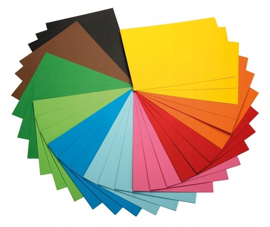 Papier Kolorowy 200 arkuszy Format A4A