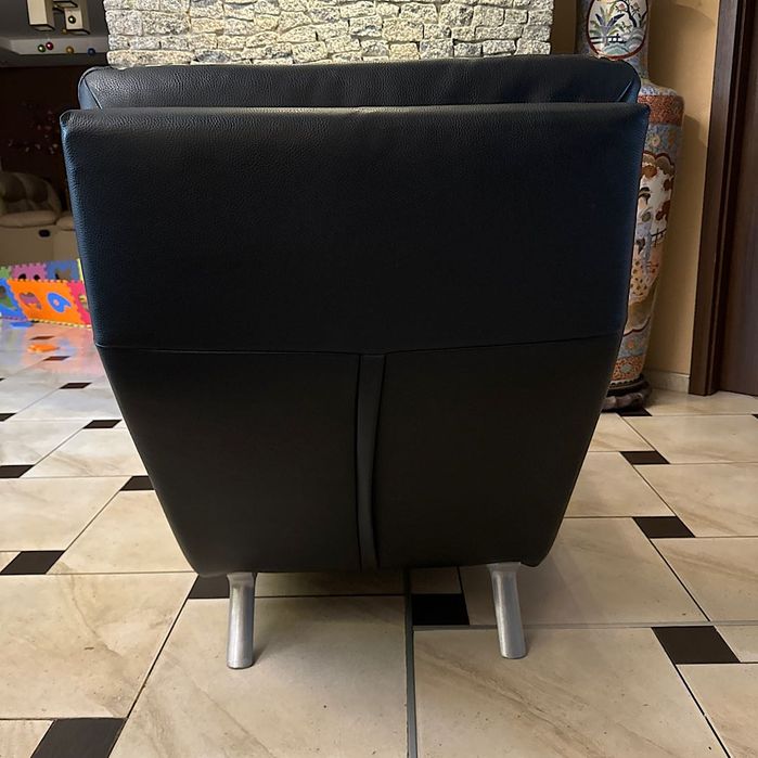 Fotel Leżak sofa Skóra Naturalna super wygodny