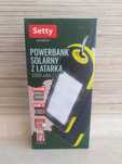 OKAZJA Powerbank 5000 mAh solarny z latarką 2xusb usb-C Wysyłam