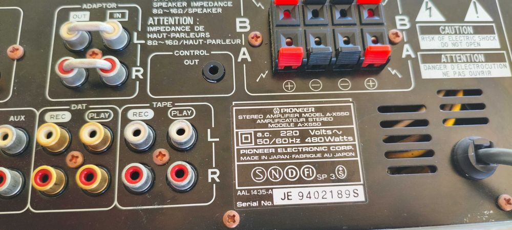 Стереопідсилювач PIONEER A-X550