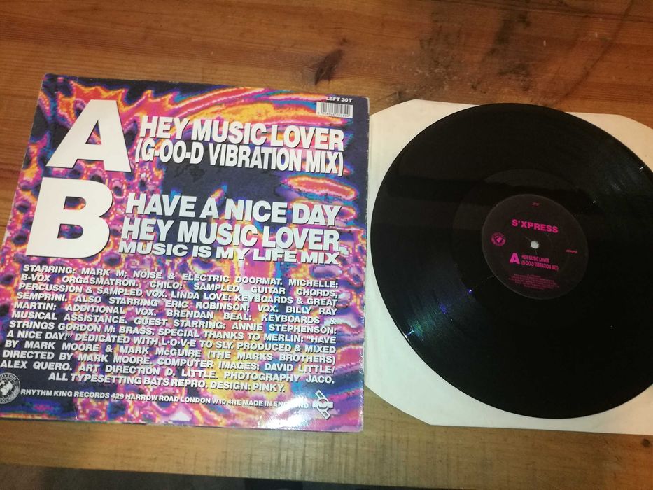 S’EXPRESS (DANCE) - Hey Music Lover	MAXI