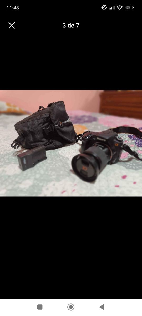 Máquina sony como nova