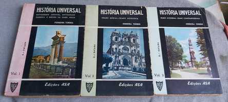 Coleção 3 Livros "História Universal" Edições ASA (Antiguidade)