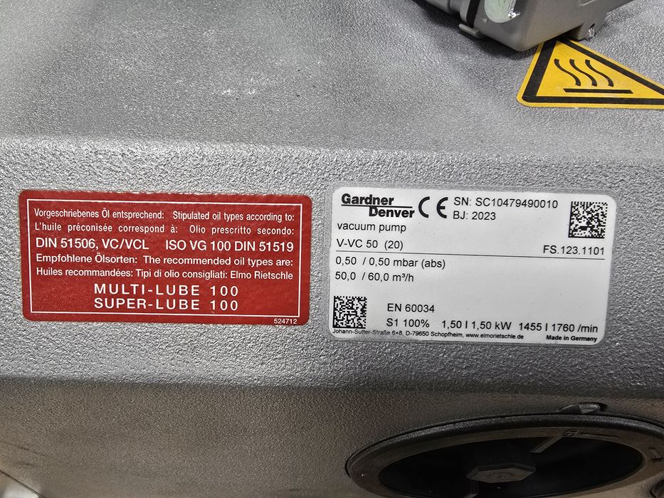 Gardner denver V-VC50 pompa prozniowa