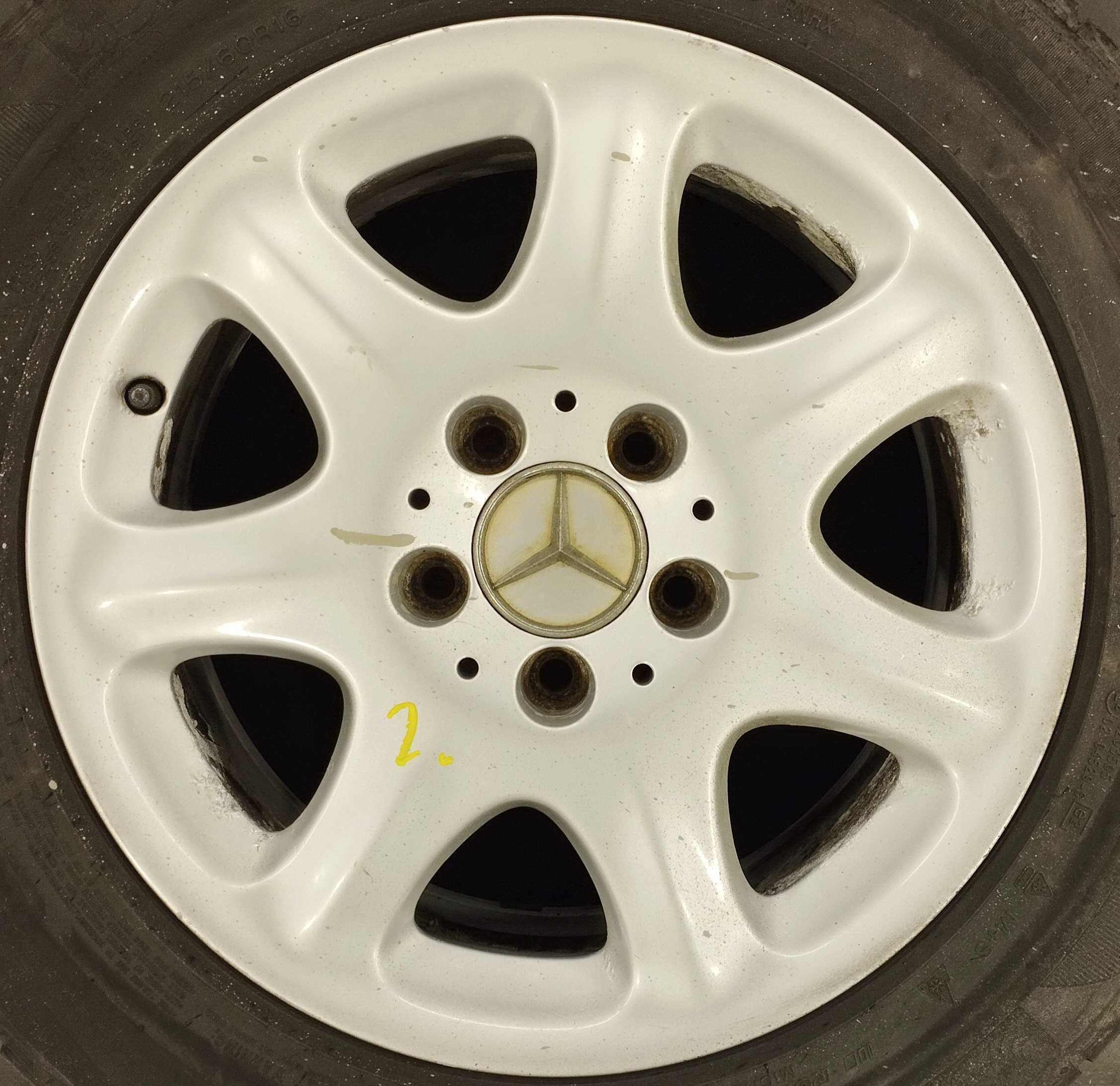 5x112 R16 ET 46 4x felgi aluminiowe / Mercedes W220 / montaż