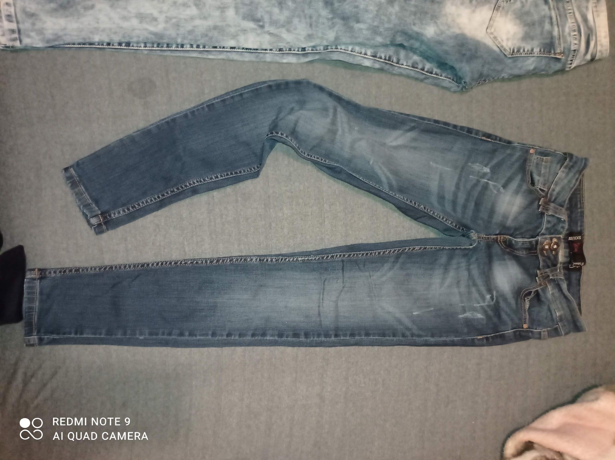 Wyprzedaż! 3szt jeansów r. 32 XXS jeans