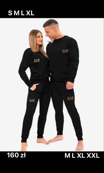 Nowy Komplet Damski Szyte logo S M L XL Różne modele.