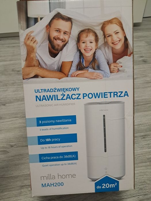 Milla Home ultradźwiękowy nawilżacz