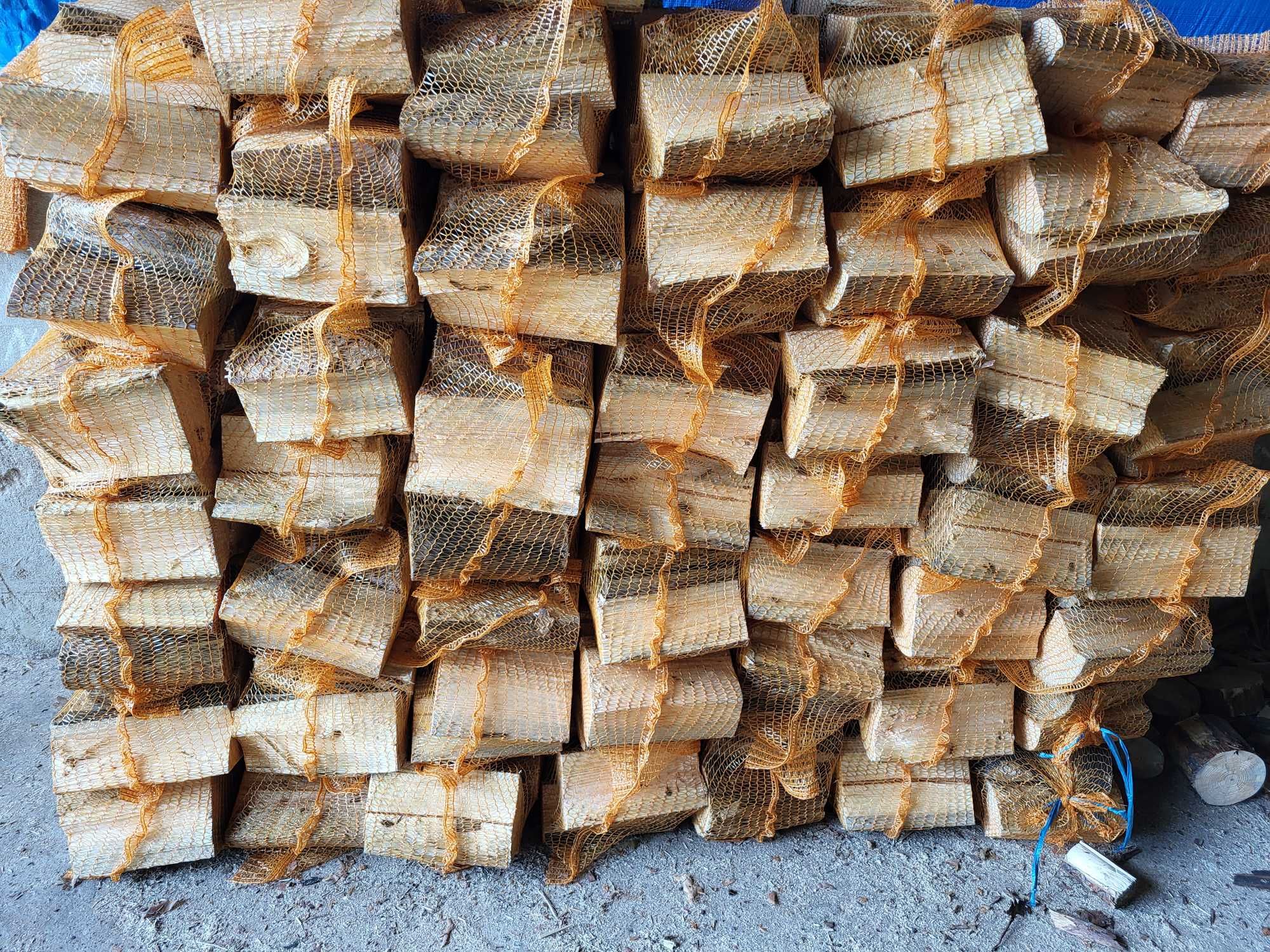 drewno opałowe kominkowe rozpałkowe suche transport gratis