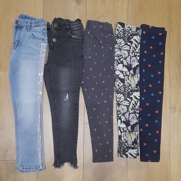 Paka spodni legginsów 116