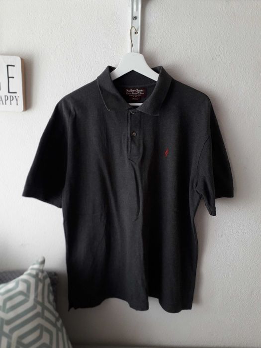 Polo Cinzento 《 Marlboro Classics 》