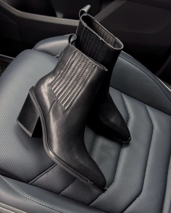 Козаки ковбойки натуральна замша | шкіра