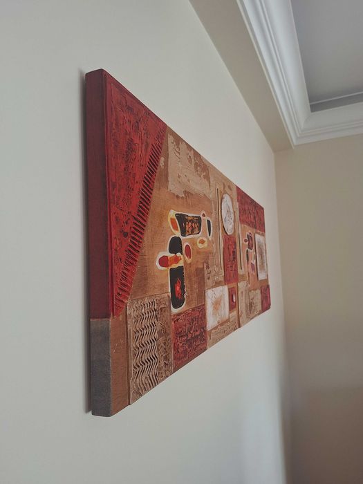 Quadro/ tela (130X50X3)cm