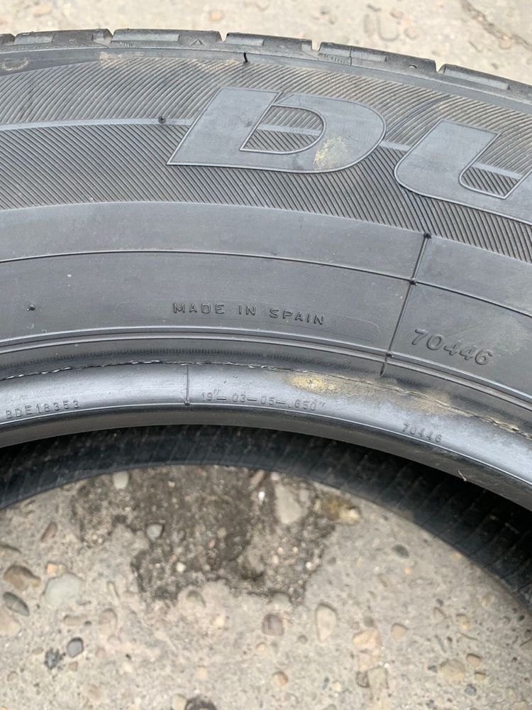 Шини 255/55 R19 пара Bridgestone 2021p літо 6мм