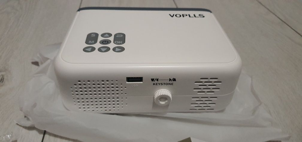 Rzutnik Projektor Lcd Voplls N3 biały