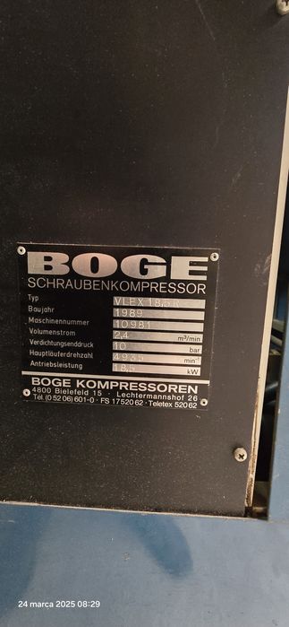 Kompresor BOGE + osuszacz