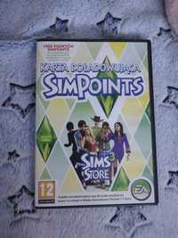 The sims 3 karta doładowująca SimPoints pudełko