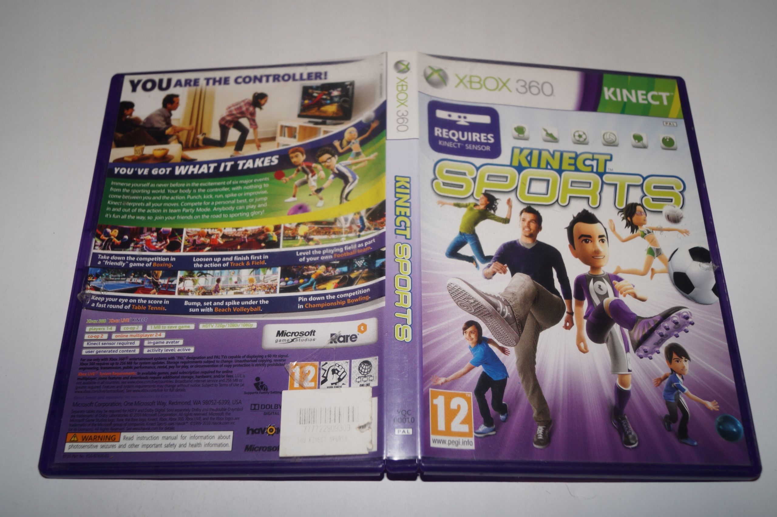 Kinect Sports Microsoft Xbox 360 Pl Napisy W Grze