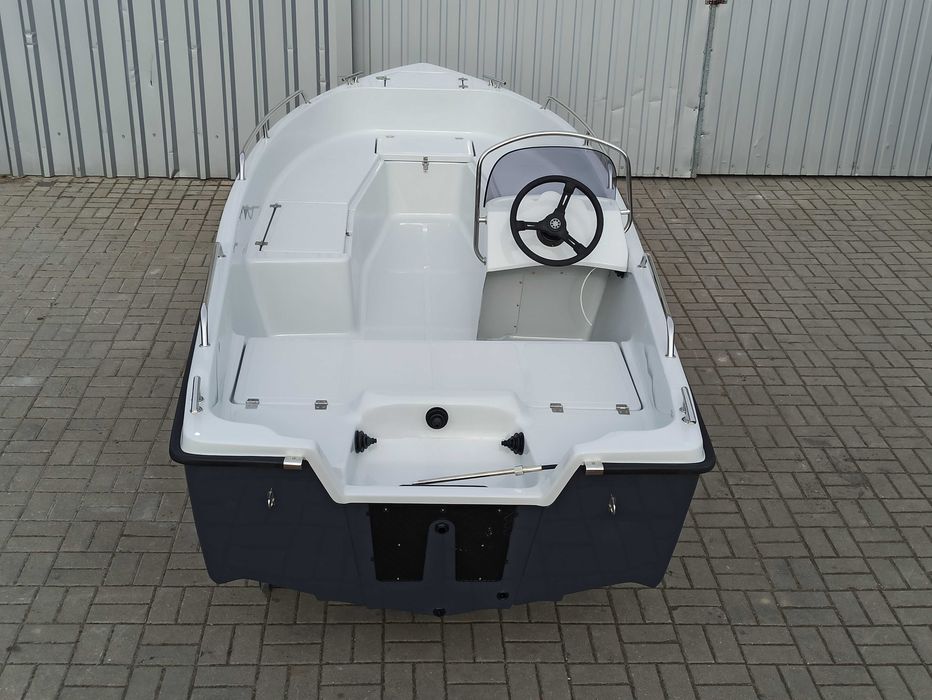 Łódź wędkarska Romana 430 FISH do silnika dziobowego