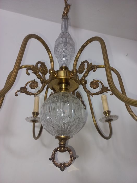 Duży francuski żyrandol /