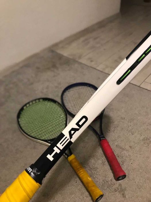 Ракетка тенісні, три шт.