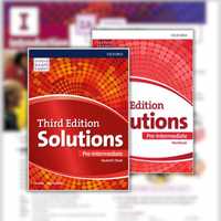 Solutions Third Edition Pre-Intermediate Workbook + Student’s Book