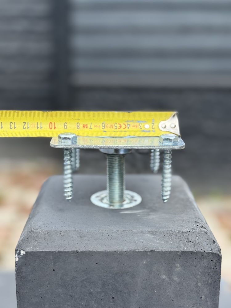 Stopa Betonowa pod Zadaszenie / Pergola / Lampy / Taras itp