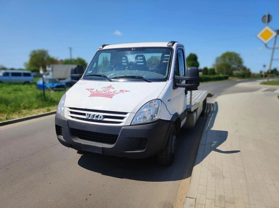 Iveco Daily 65c18 najazd laweta 3.0  Iveco daily autolaweta 65c18 2007r