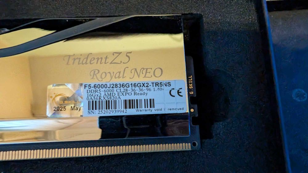 Pamięć RAM G.Skill Trident Z5 Royal Neo, DDR5, 32 GB, 6000MHz, CL28