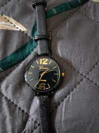 czarny zegarek damski Geneva
