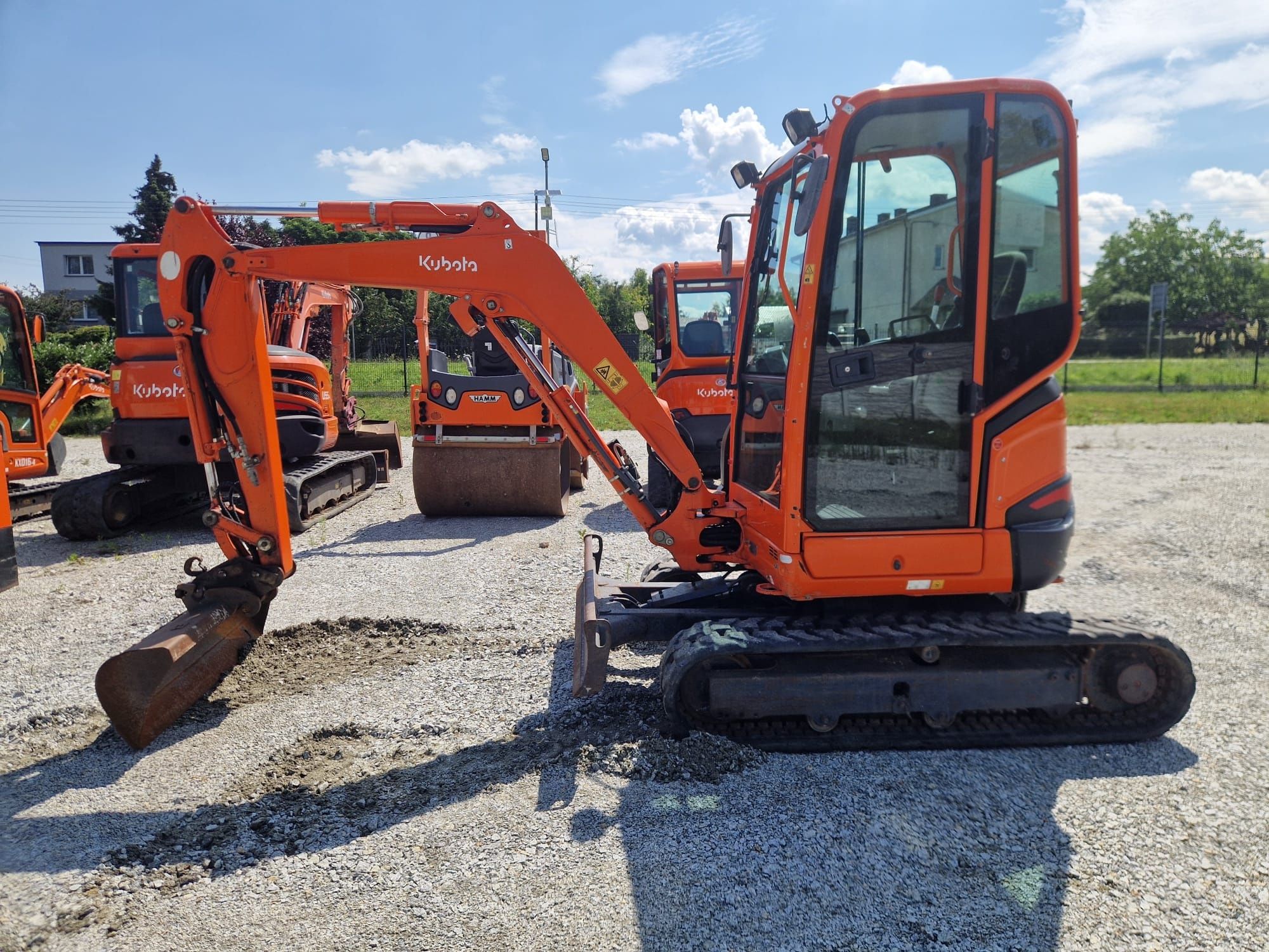 Minikoparka KUBOTA U 27-4 Ro 2017 cena Brutto