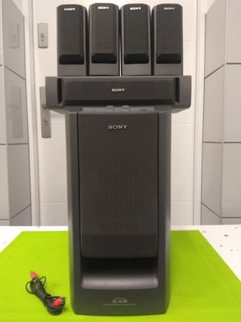 SONY SA-W305G subwoofer aktywny/pasywny + głośniki efektowe.