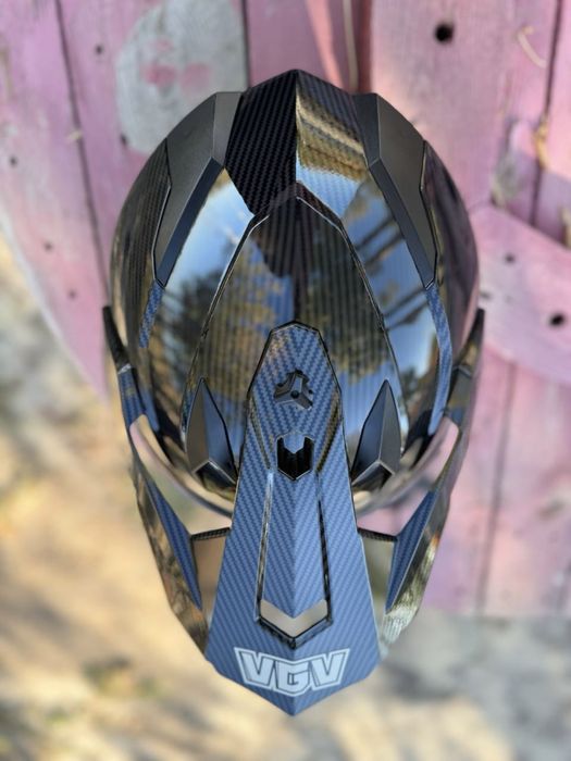 Кроссовый мото шлем размер М