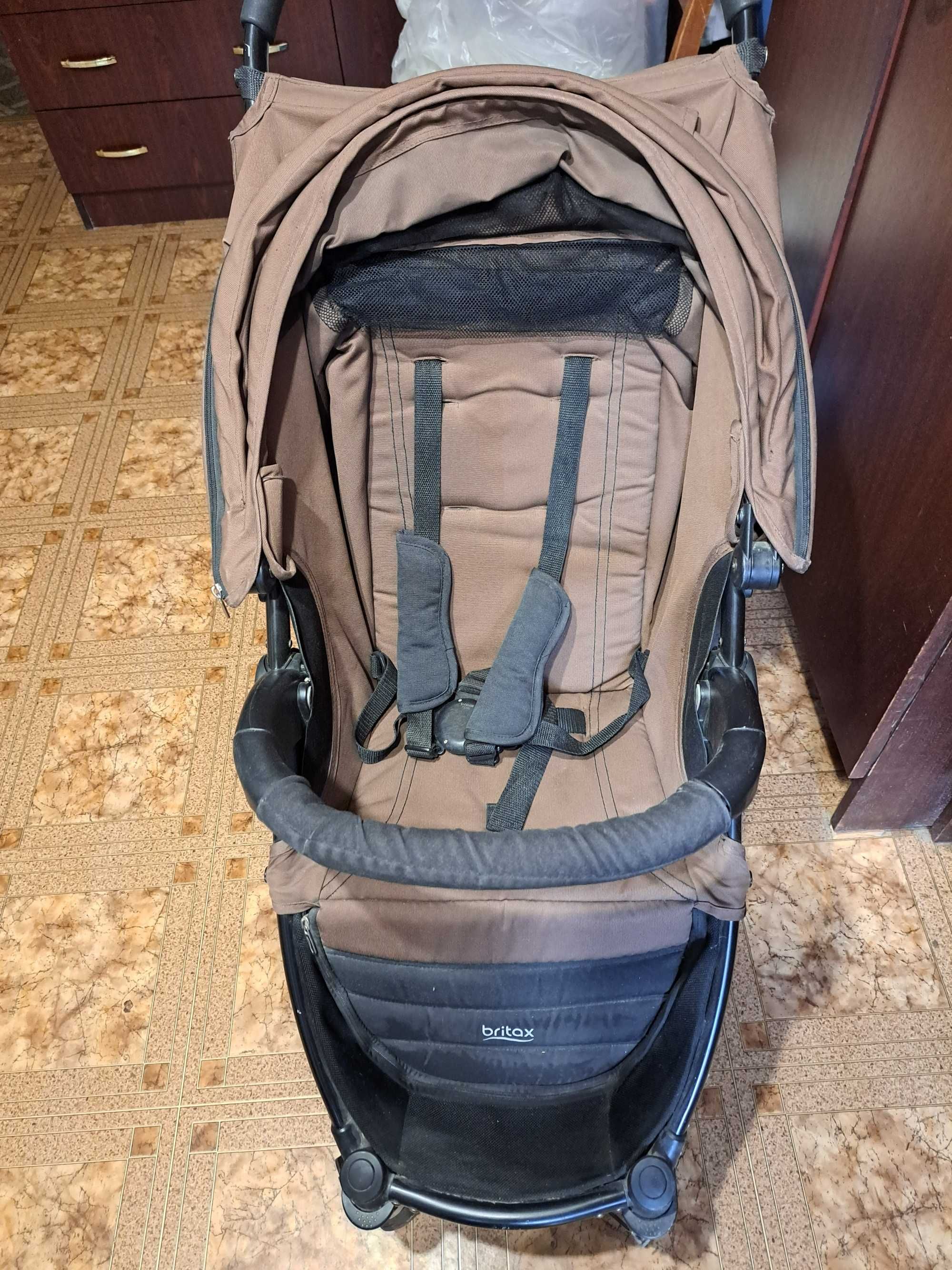 Прогулянкова коляска BRITAX B-AGILE 4 (до 15 кг), коричнева