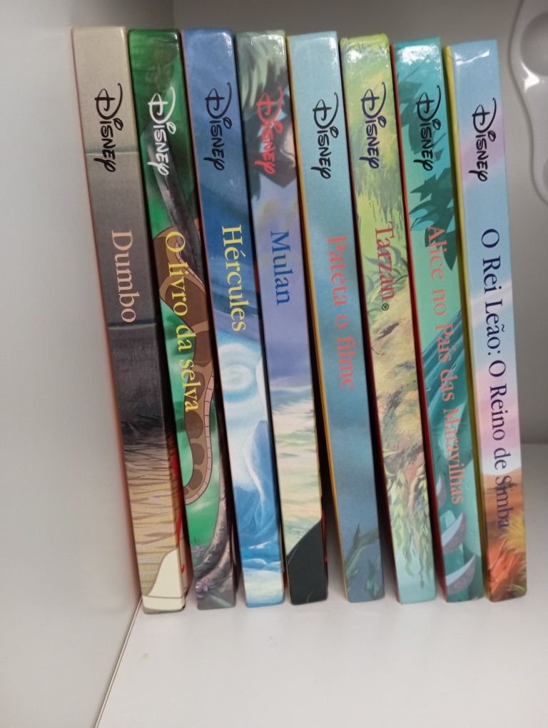 8 livros Disney classicos