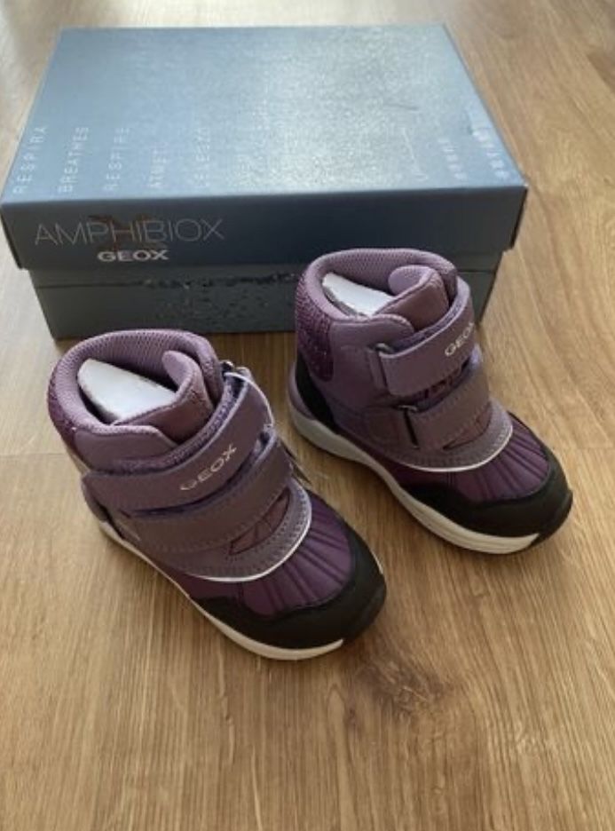 Geox sniegowce buty 21 cieple nowe