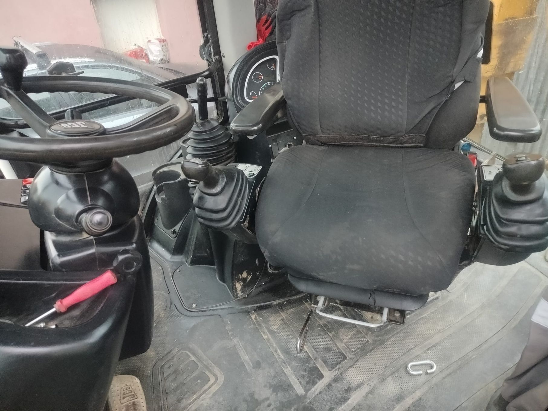 JCB 4CX  Koparka, Koparko-Ładowarka JCB 4CX Joystick + OSPRZĘT