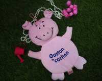 Поросенок Гастон Gaston le cochon мягкая книжка-игрушка французский