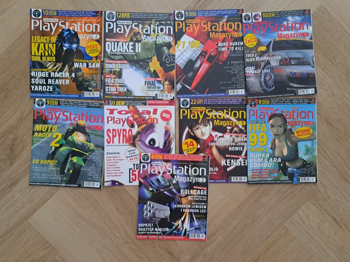 Magazyny Playstation 9 numerów