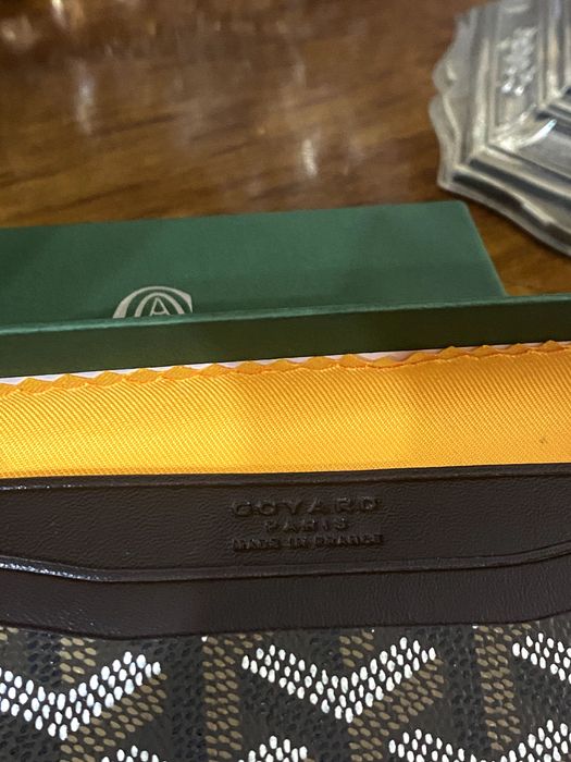 porta cartões Goyard Saint Sulpice