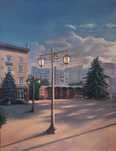 Картина маслом Криворізький ліхтар