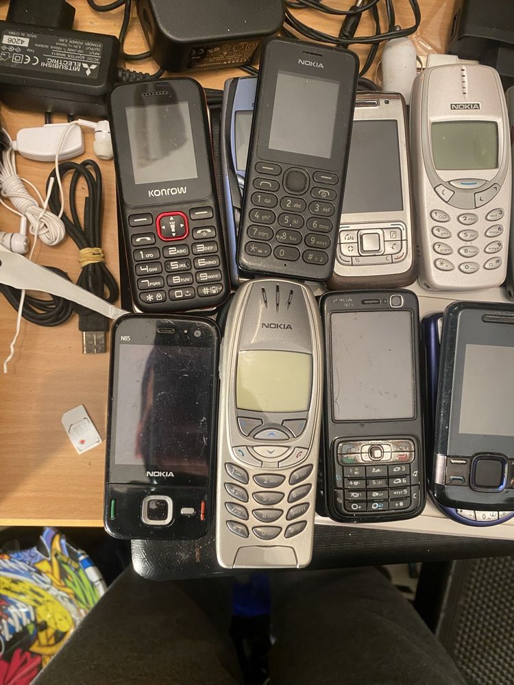 Lote de telemoveis antigos coleçao fantastica