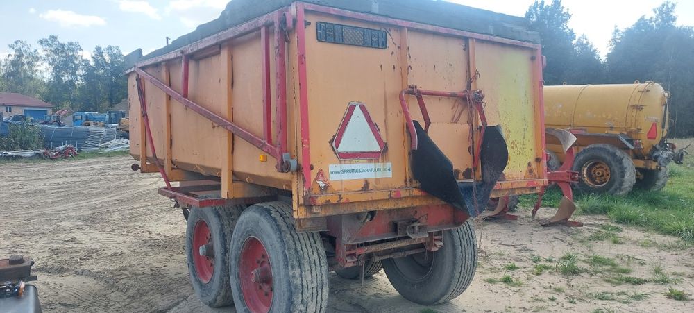 Miedema przyczepa skorupowa wywrotka rolnicza nie pronar hl joskin