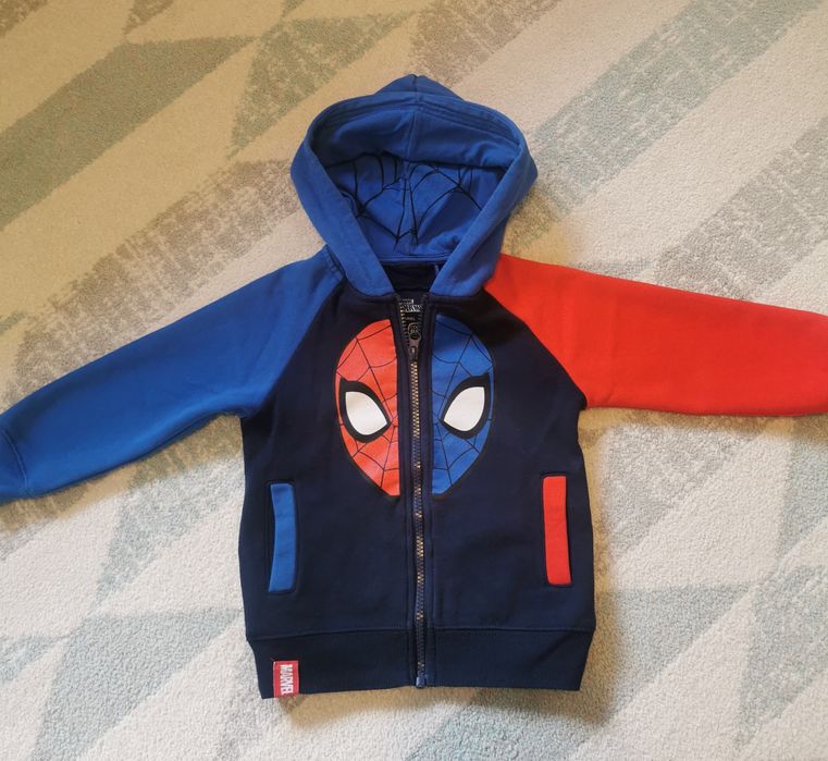 Bluza dresowa Spider man, Smyk, roz 98