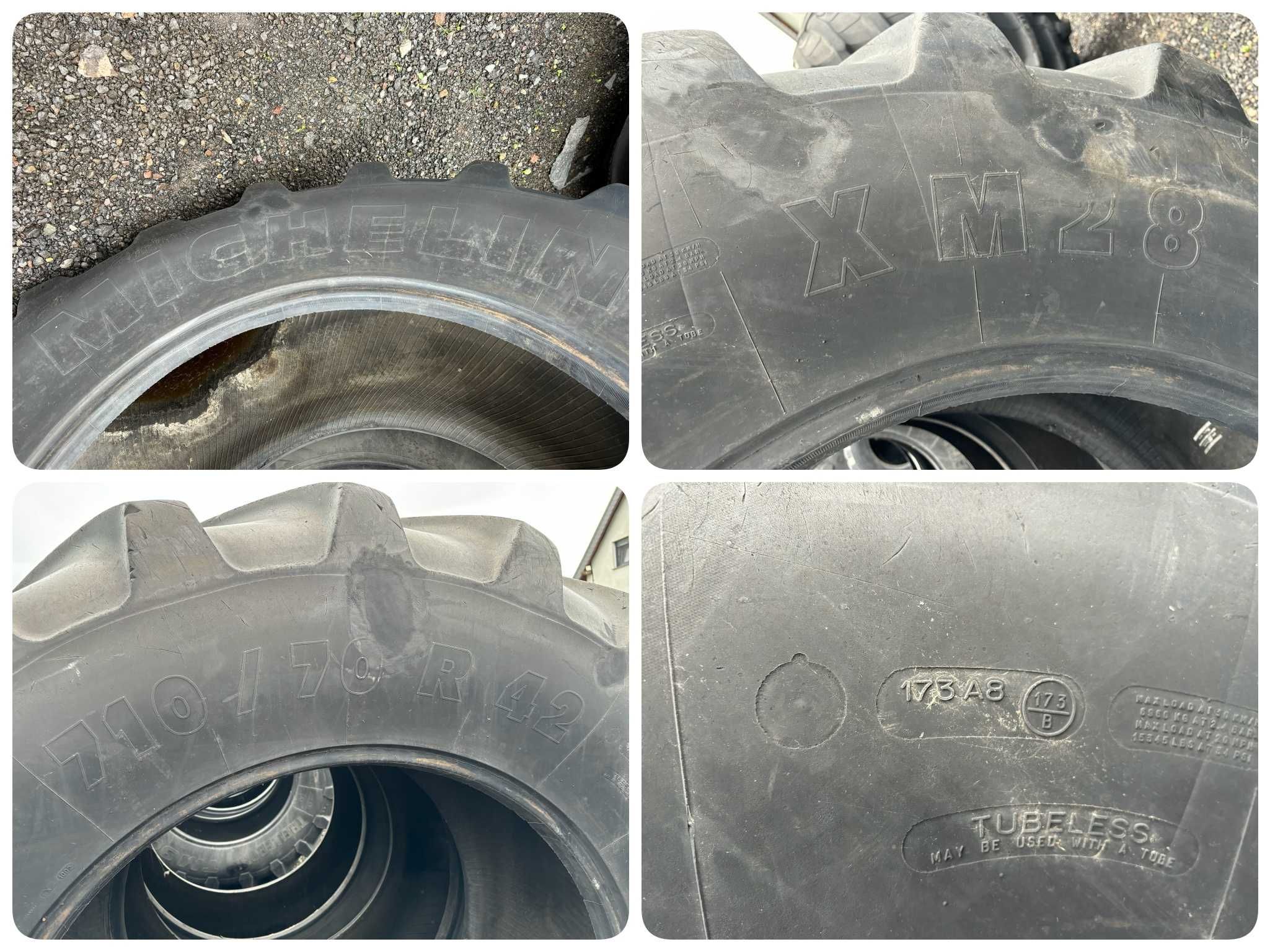 Opona Rolnicza 710 70 R42 710/70R42 20.8R46 20.8/46 MICHELIN XM 28 50%