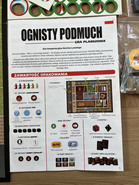 Gra planszowa Ognisty podmuch